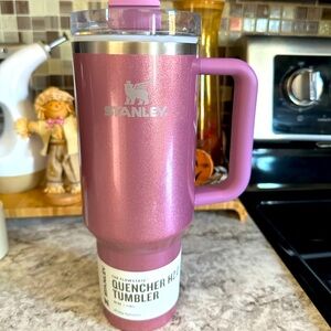 40 oz Stanley 40oz Stainless Steel H2.0 Flowstate Quencher Tumbler~Mauve Shimmer